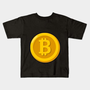 BITCOIN IS A COIN Kids T-Shirt